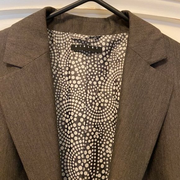 SISLEY Suit Jacket and Pants - Brown - Picture 2 of 16